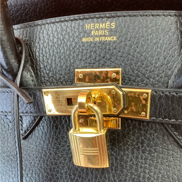 Black Birkin 35 - Picture 6 of 14